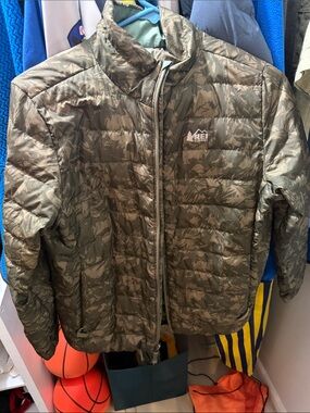 REI down jacket